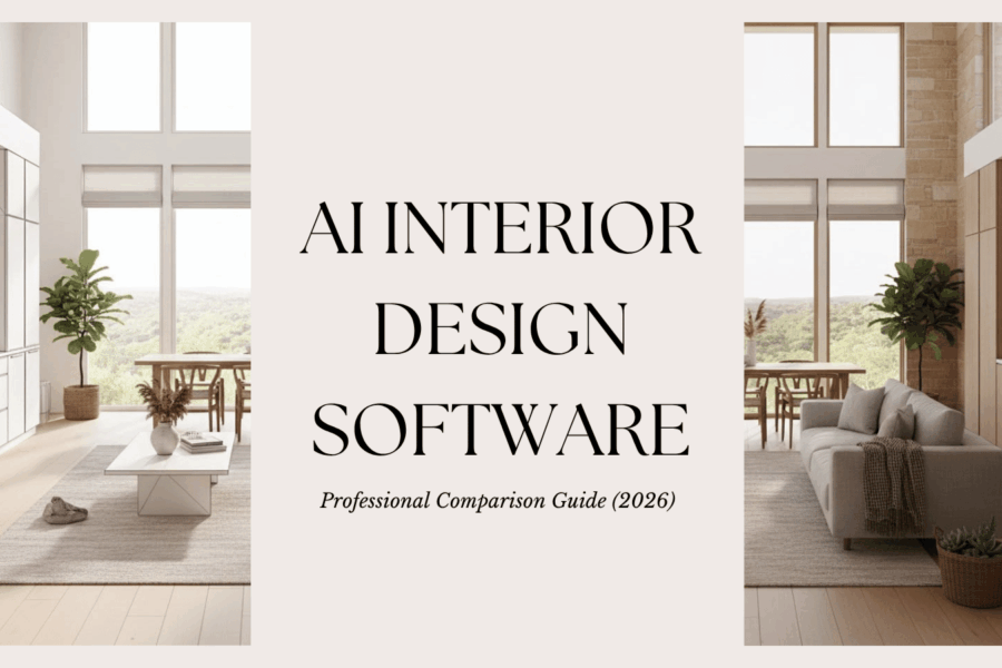 AI Interior Design Software: Professional Comparison Guide (2026)