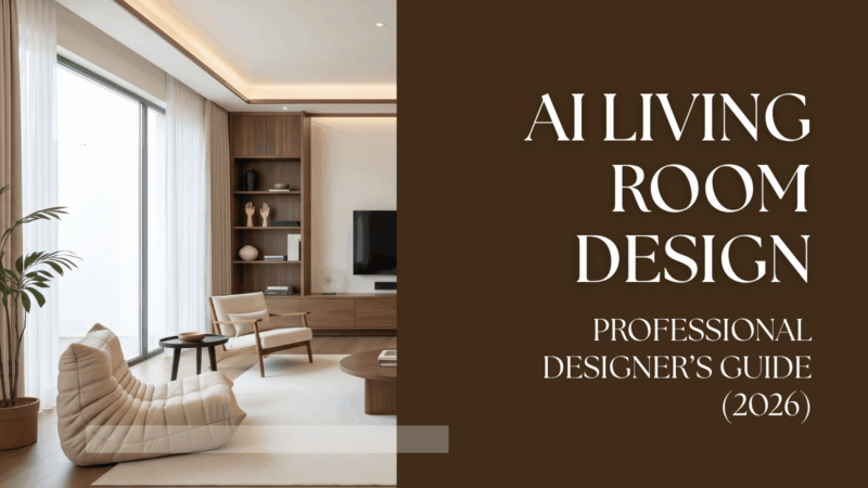 AI Living Room Design: Professional Designer’s Guide (2026)