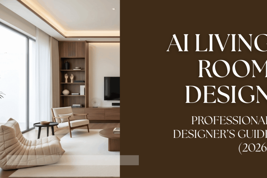 AI Living Room Design: Professional Designer’s Guide (2026)