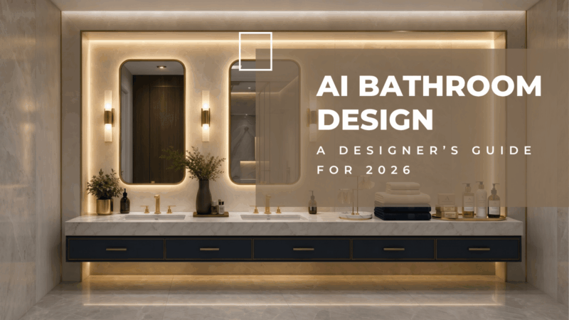 AI Bathroom Design: A Designer’s Guide for 2026