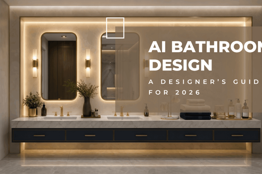 AI Bathroom Design: A Designer’s Guide for 2026