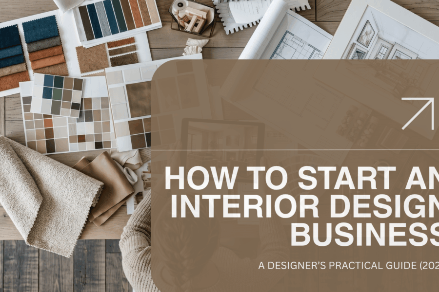 How to Start an Interior Design Business: A Designer’s Practical Guide (2026)