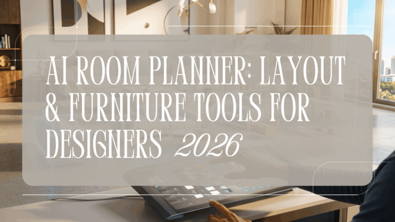 AI Room Planner: Layout & Furniture Tools for Designers (2026)