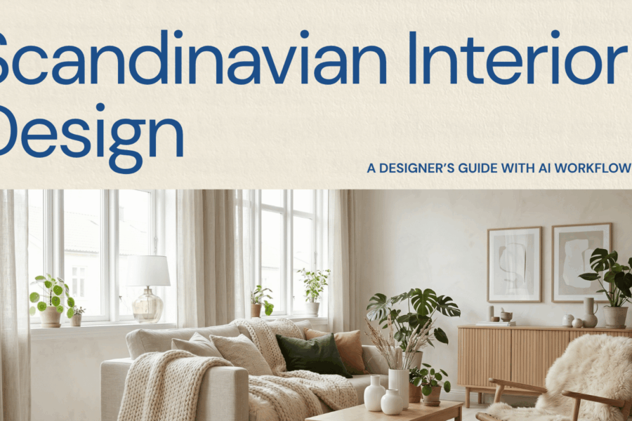 Scandinavian Interior Design: A Designer’s Guide with AI Workflow (2026)