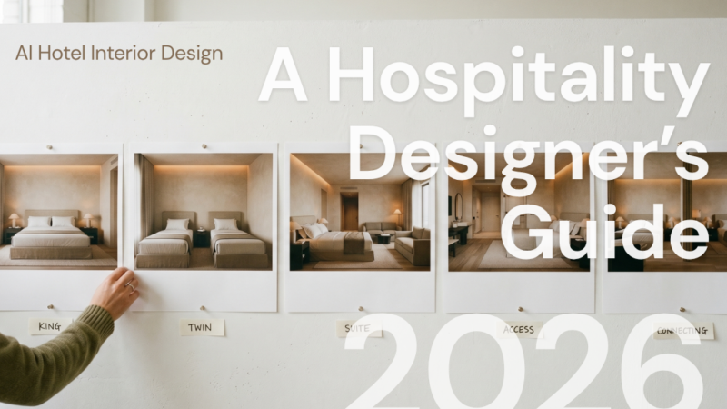 AI Hotel Interior Design: A Hospitality Designer’s Guide (2026)