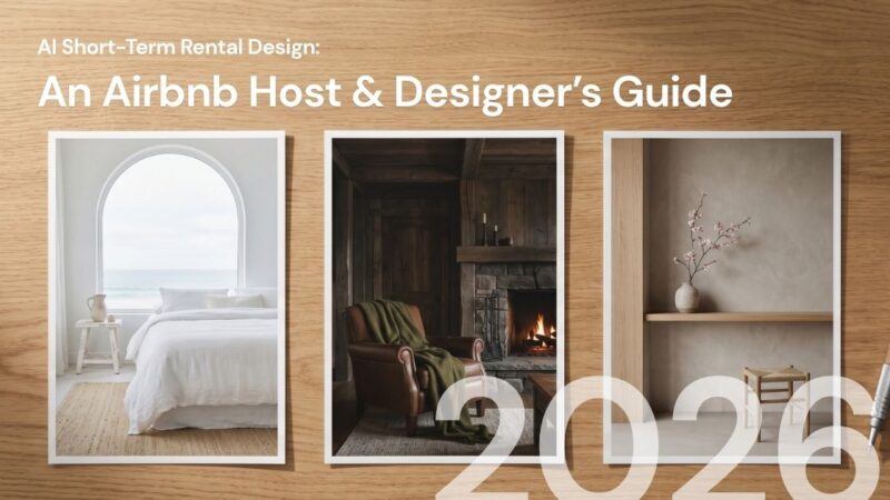 AI Short-Term Rental Design: An Airbnb Host & Designer’s Guide (2026)