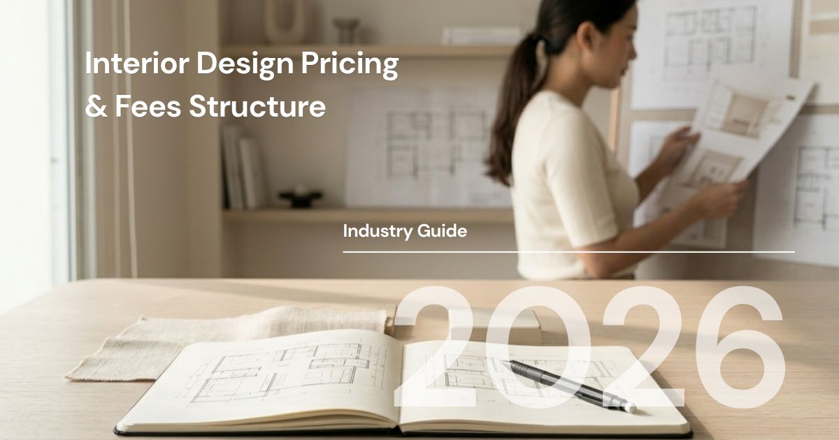 Interior Design Pricing & Fees Structure: 2026 Industry Guide